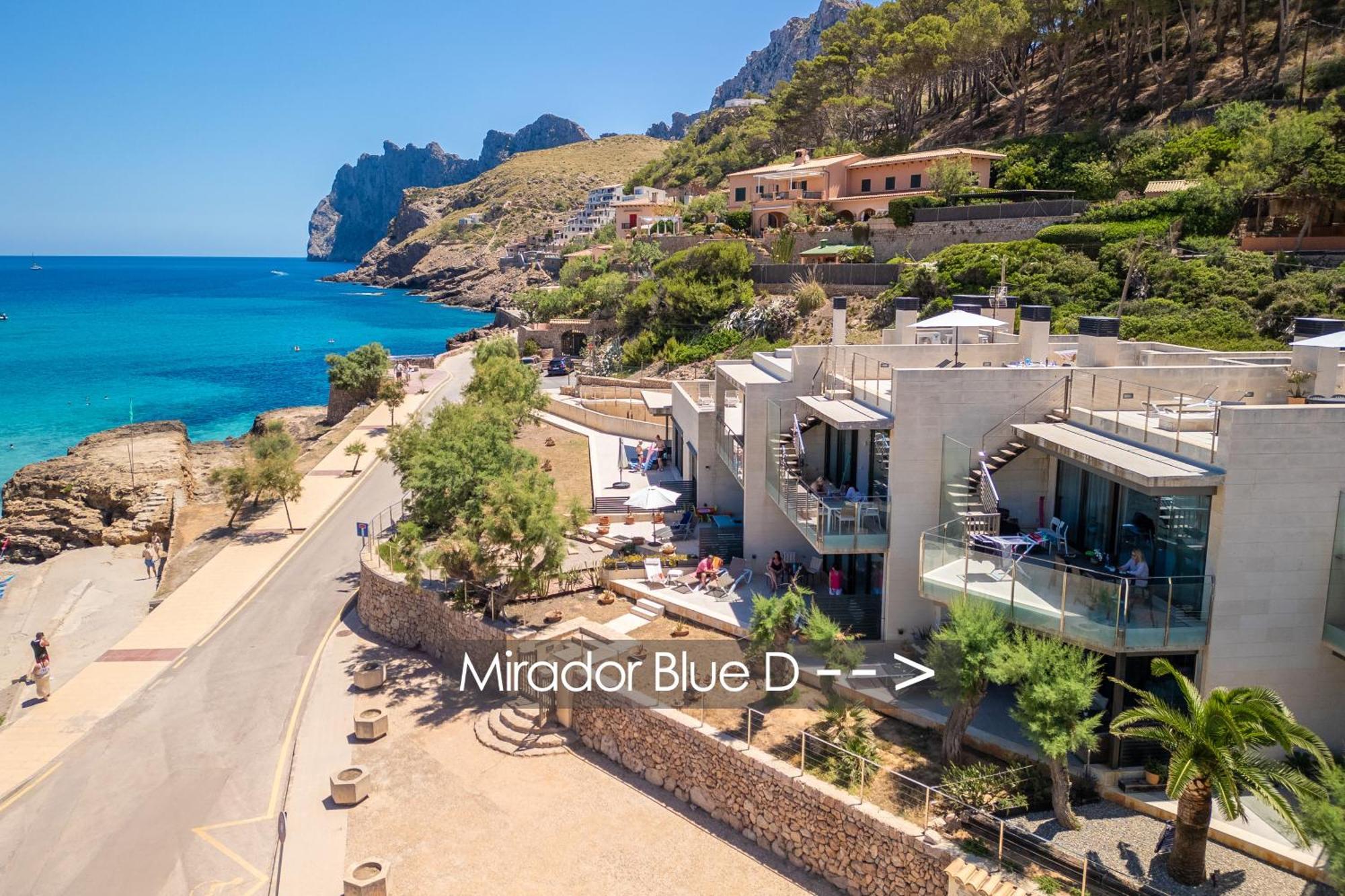 Apartamento Mirador Blue D - Cala Sant Vicenc Cala de Sant Vicenc Exterior foto